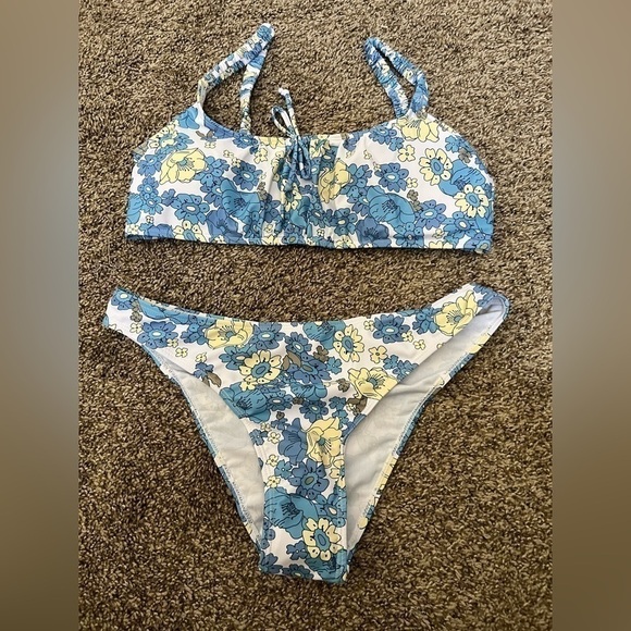 Floral Bikini Knot Front Size XL - Picture 4 of 8